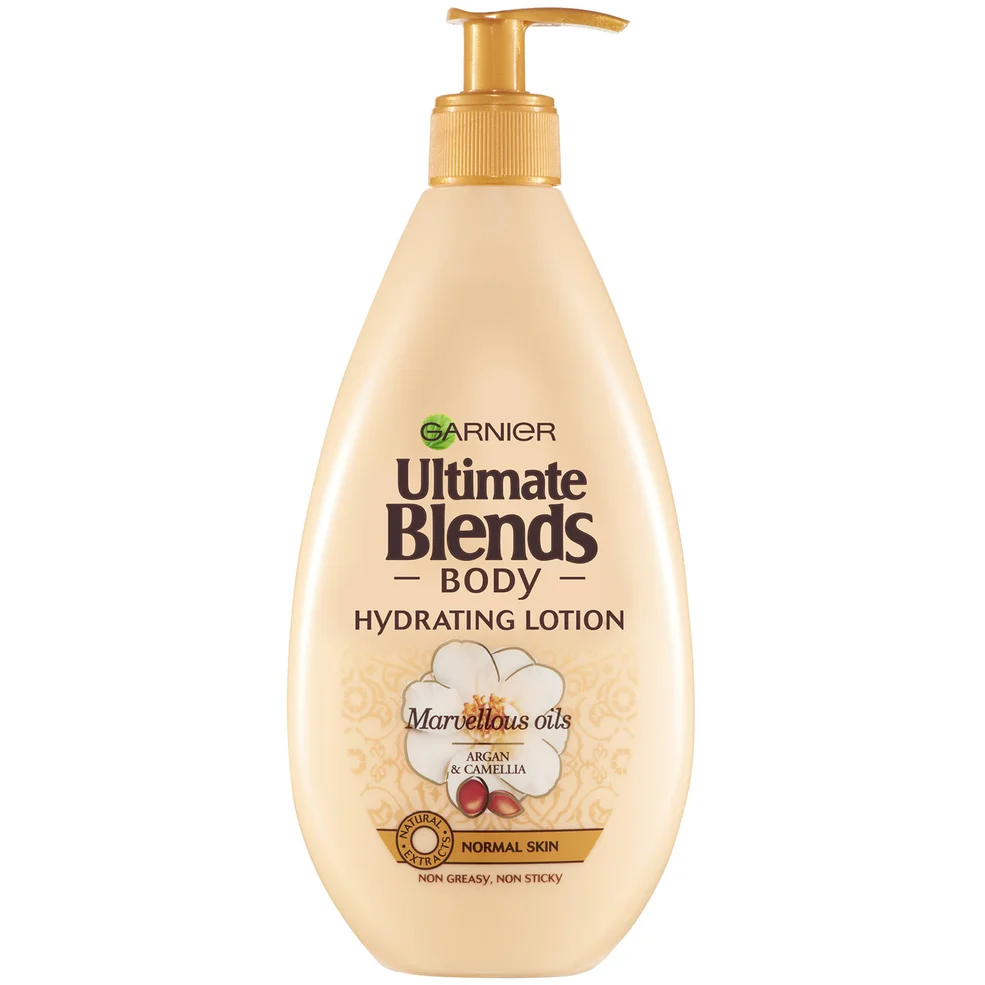 Loción hidratante Ultimate Blends Hydrating Lotion de Garnier Body (400 ml) Imagen 1