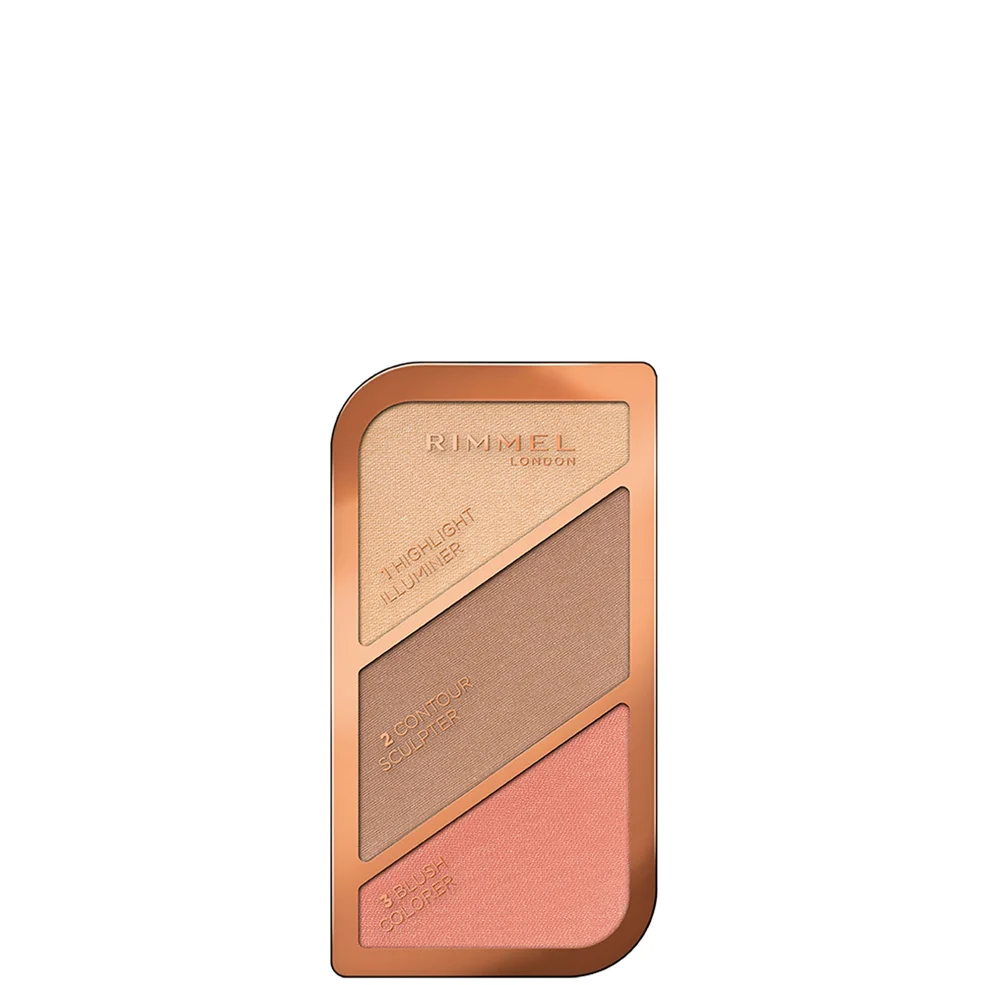 Paleta Iluminadora Kate Sculpting de Rimmel (18,5 g) - 002 Imagen 1