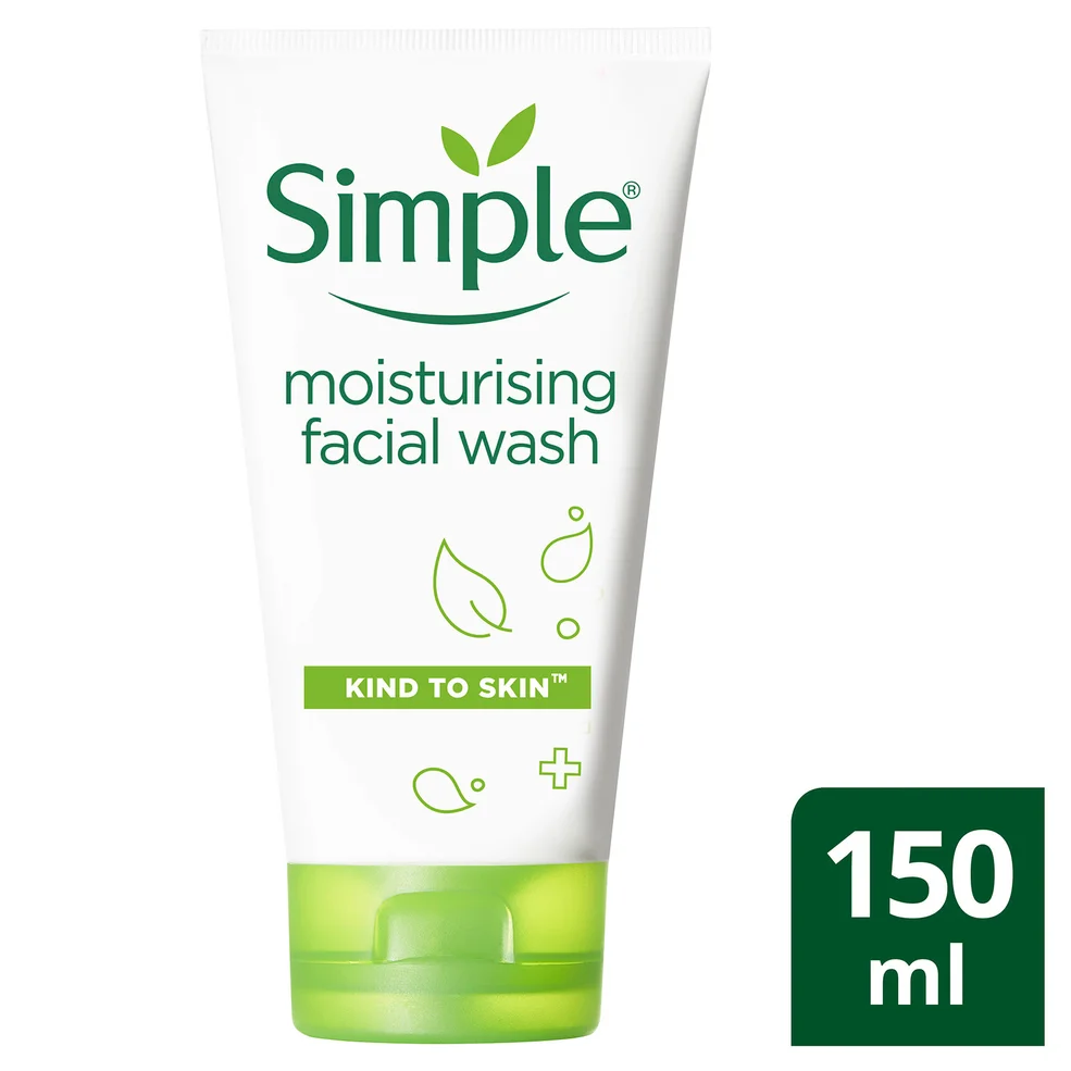 Simple Kind to Skin Moisturising Facial Wash 150ml Imagen 1