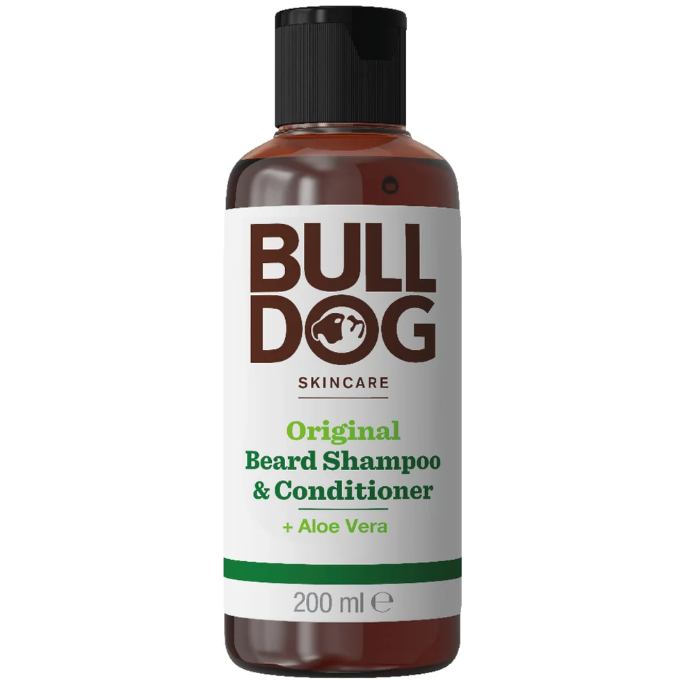 Acondicionador y Champú para Barba 2-en-1 de Bulldog Original 200 ml Imagen 1
