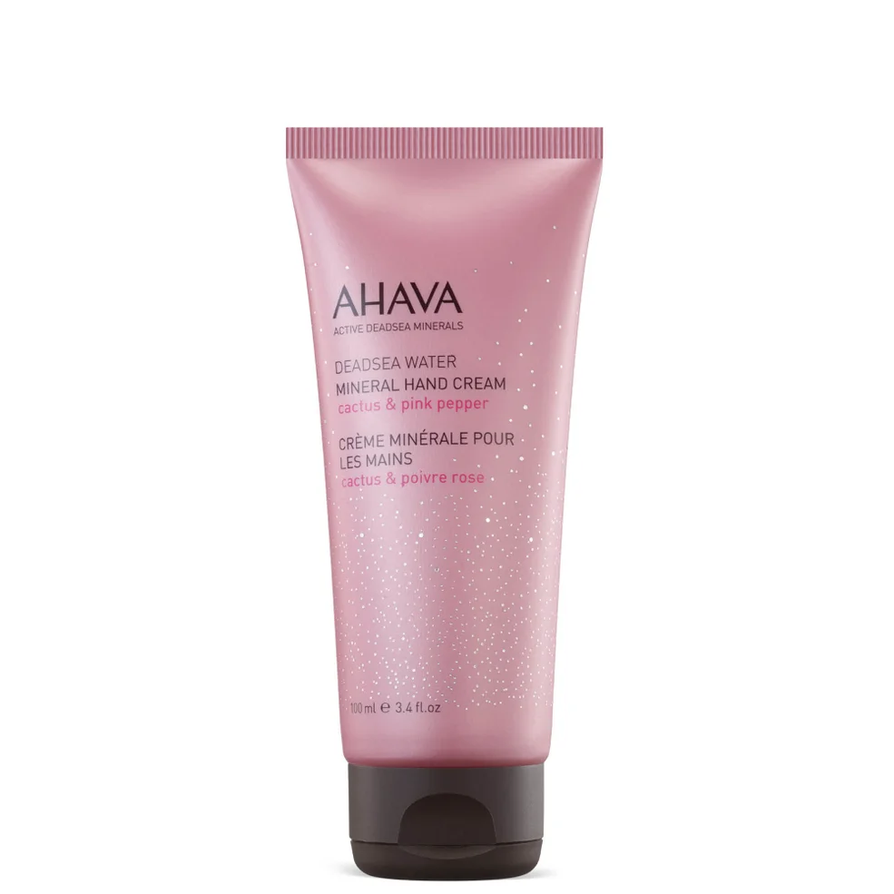 Crema de manos Mineral de AHAVA - Cactus y pimienta rosa Imagen 1