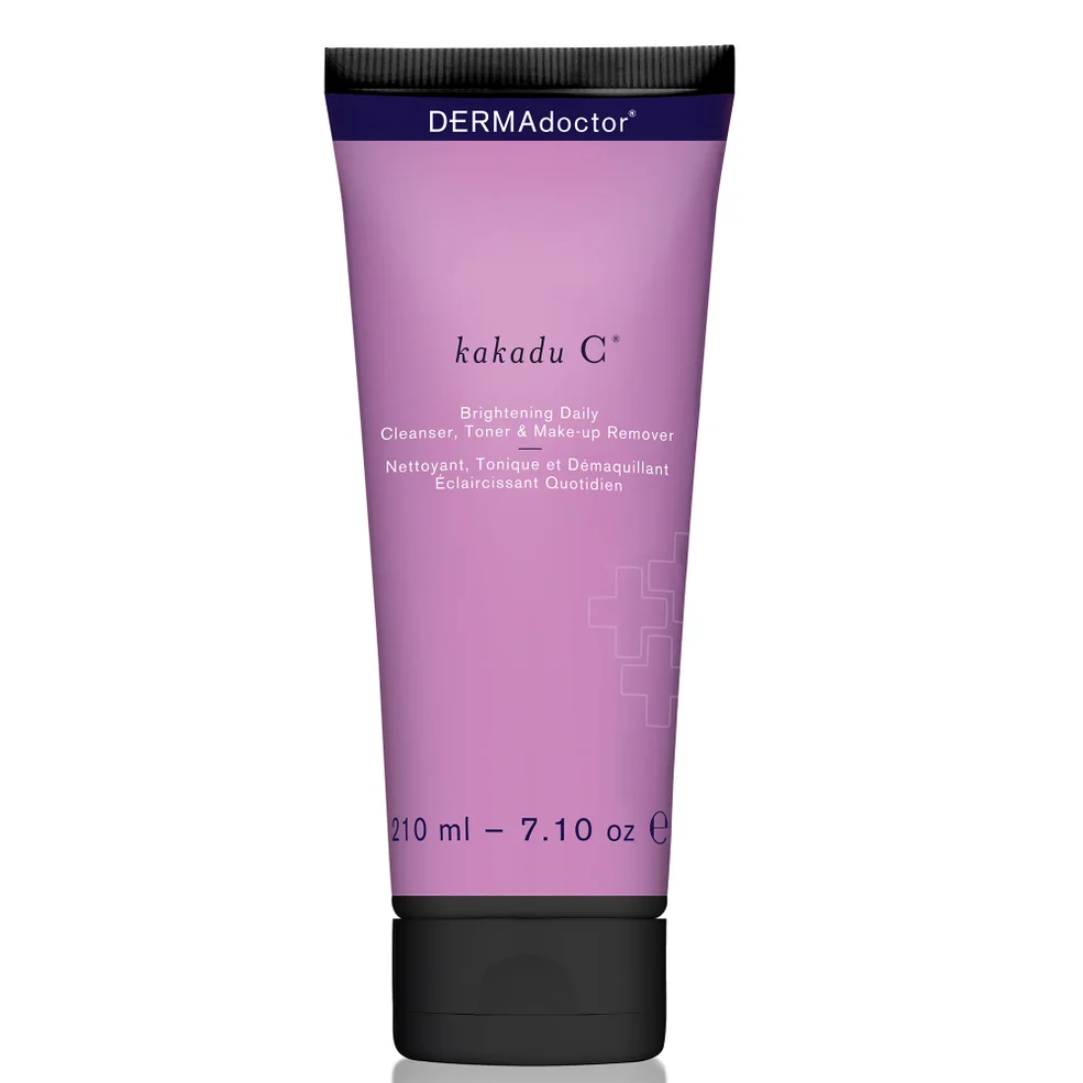 DERMAdoctor Kakadu C Brightening Daily Cleanser 7.1 oz Tube Imagen 1