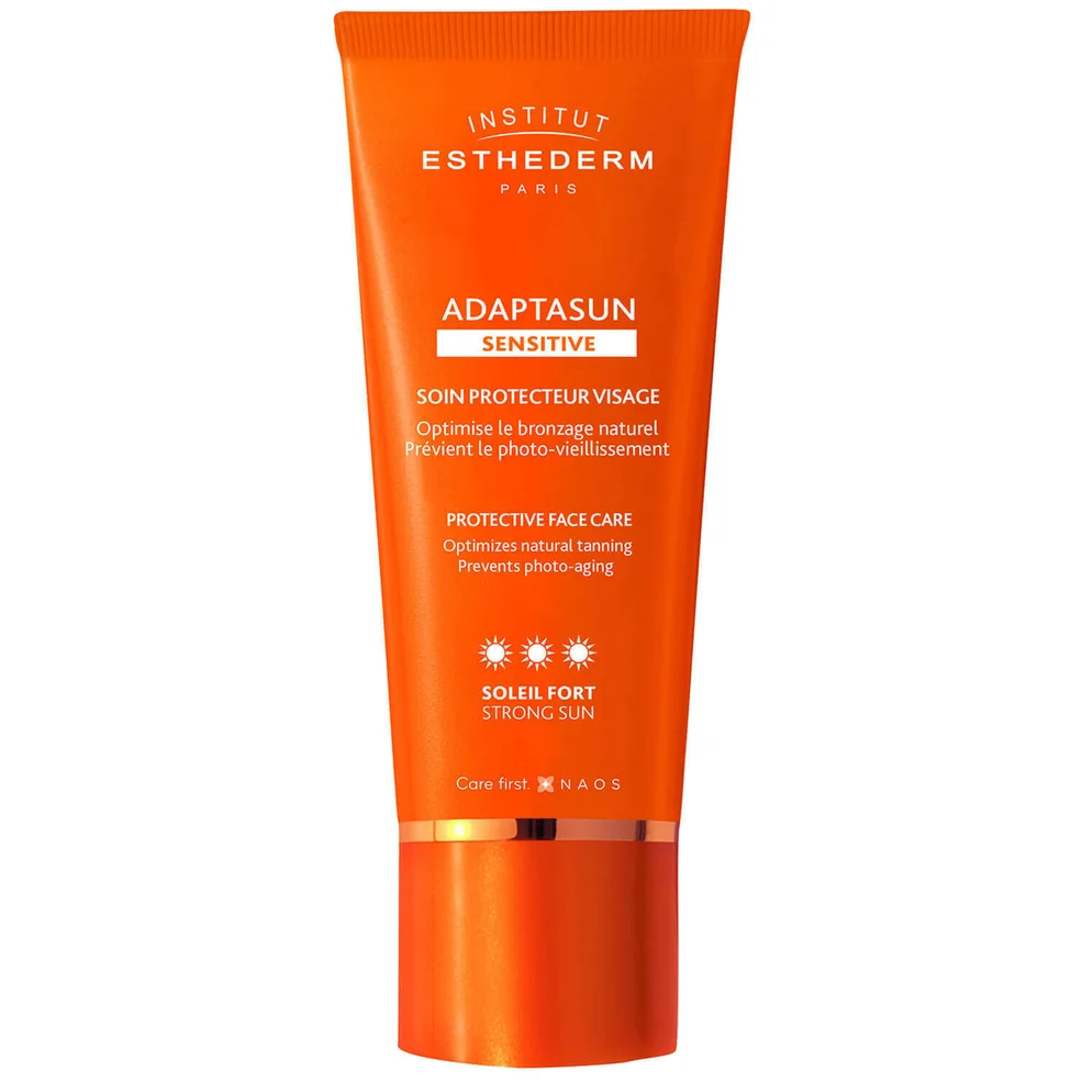 Institut Esthederm Adaptasun Sensitive Soin Protecteur Visage Soleil Fort Crema Facial De Protección Solar Sol Fuerte 50 Ml Imagen 1