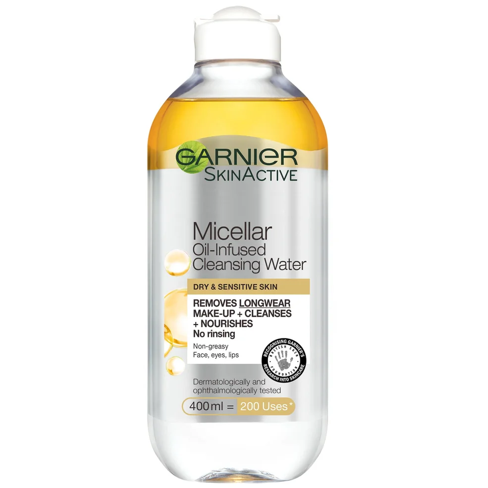 Agua micelar en aceite de Garnier (400 ml) Imagen 1