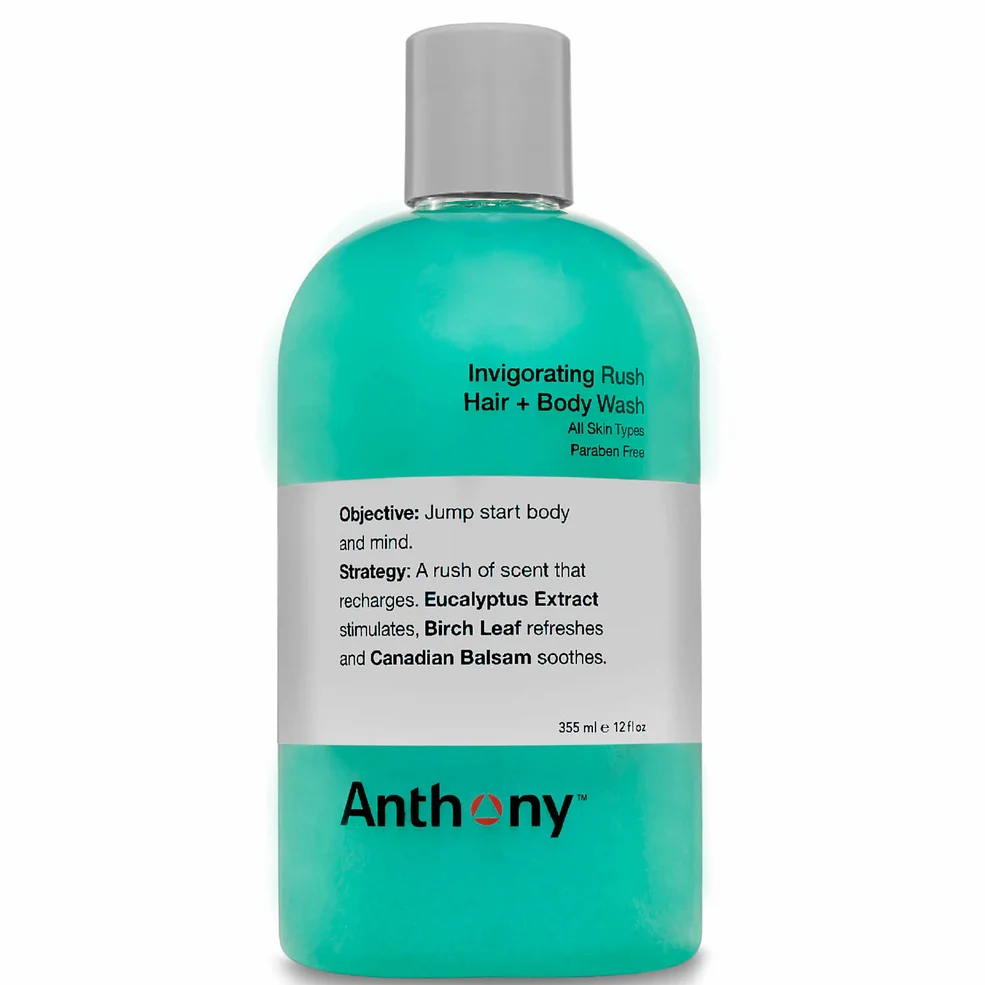 Gel de Cuerpo y Pelo Invigorating Rush de Anthony 355 ml Imagen 1