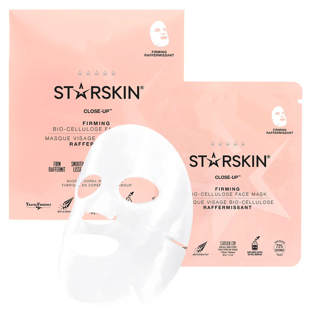 Mascarilla reafirmante de biocelulosa con coco Second Skin Close-Up™ de STARSKIN Imagen 1