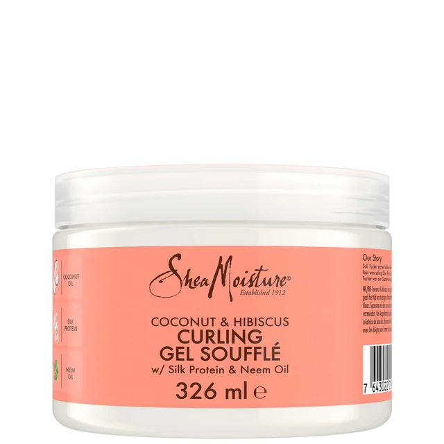 Gel Soufflé para Rizos de Coco e Hibisco de Shea Moisture 326 ml