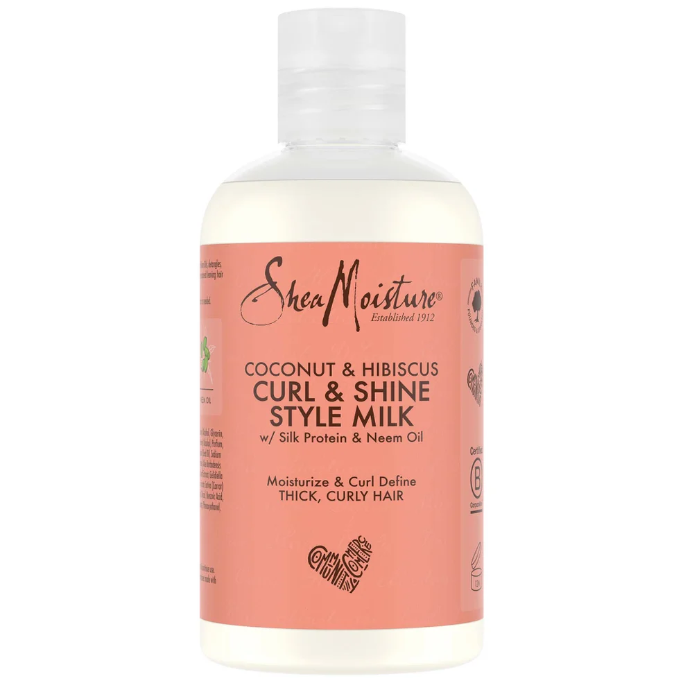 Leche Curl & Style de Coco e Hibisco de Shea Moisture 254 ml Imagen 1
