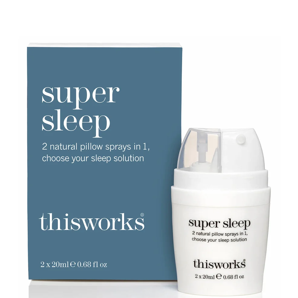 this works Super Sleep Dual Pillow Spray 40ml Imagen 1