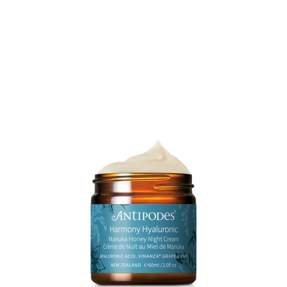 Antipodes Harmony Hyaluronic Manuka Honey Night Cream 60ml Imagen 1