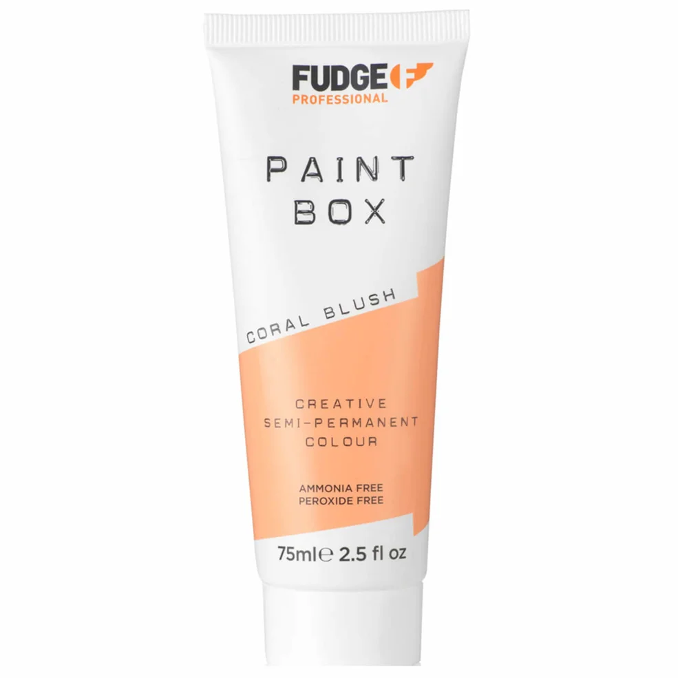 Fudge Paintbox Hair Colourant 75ml - Coral Blush Imagen 1