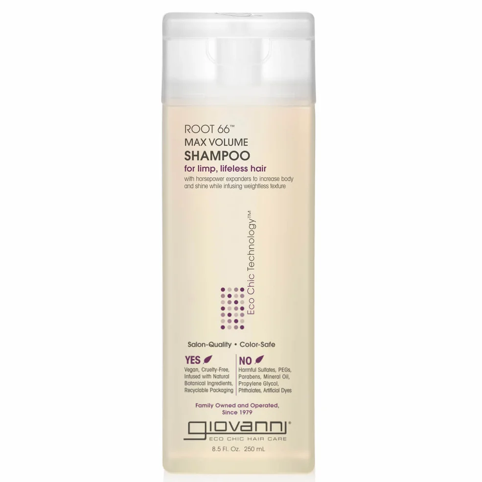 Giovanni Root 66 Max Volume Shampoo 250ml Imagen 1