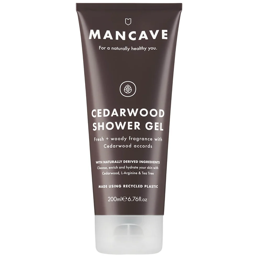 ManCave Cedarwood Shower Gel 200ml Imagen 1
