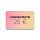TARJETA REGALO DE LOOKFANTASTIC DE 25€