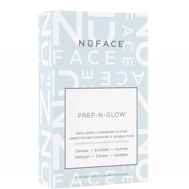 Toallitas NuFACE prep-N-Glow Cloths (pack de 5)