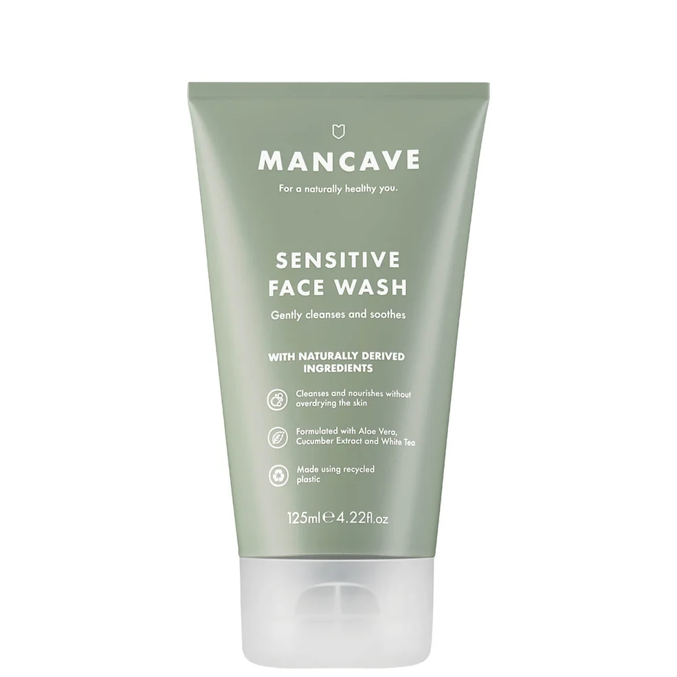 ManCave Sensitive Face Wash 125ml Imagen 1