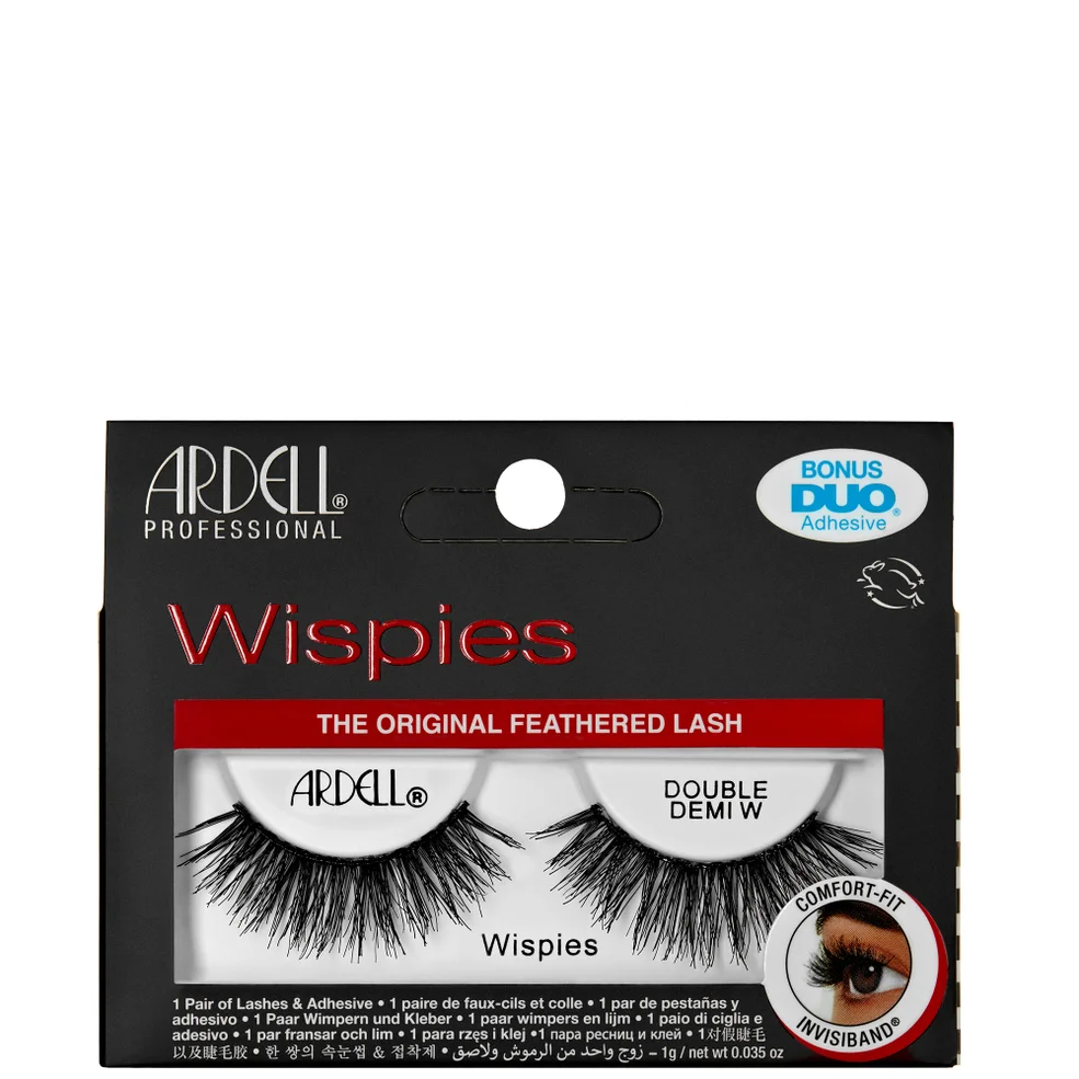 Pack de dos pestañas postizas Demi Wispies de Ardell - Negro Imagen 1