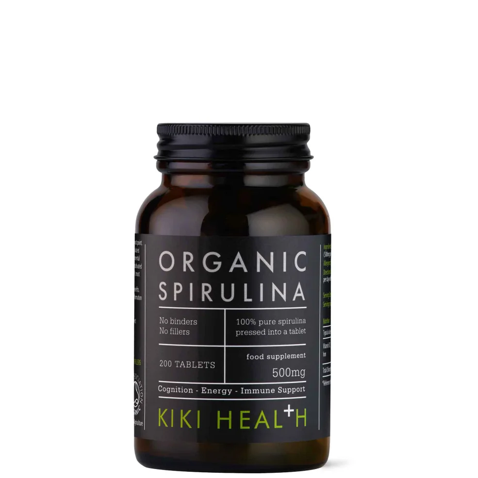 Comprimidos de espirulina orgánica de KIKI Health (200 comprimidos) Imagen 1