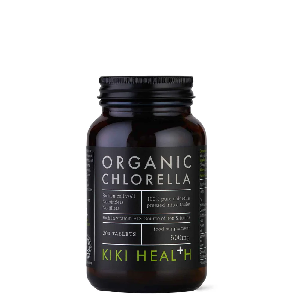 Comprimidos de chlorella orgánica de KIKI Health (200 comprimidos) Imagen 1