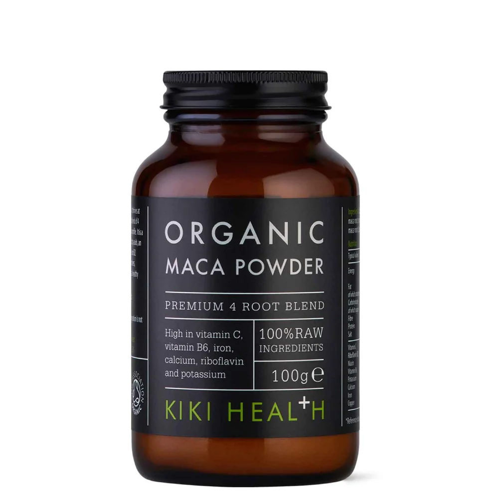 Maca orgánica en polvo de KIKI Health 100 g Imagen 1