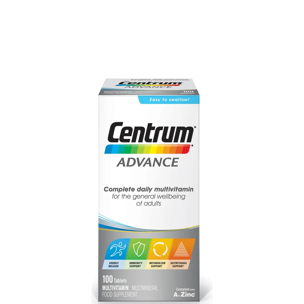 Comprimidos multivitamínicos Advance de Centrum - (100 comprimidos) Imagen 1