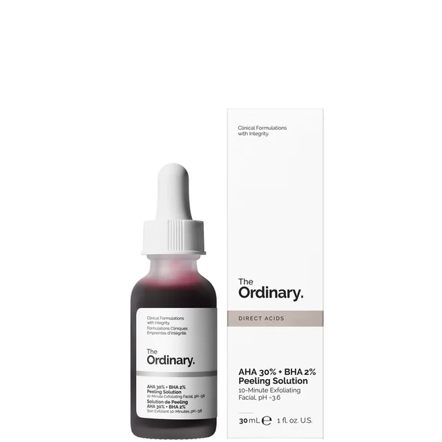 The Ordinary AHA 30% + BHA 2% Solución de Peeling 30 ml