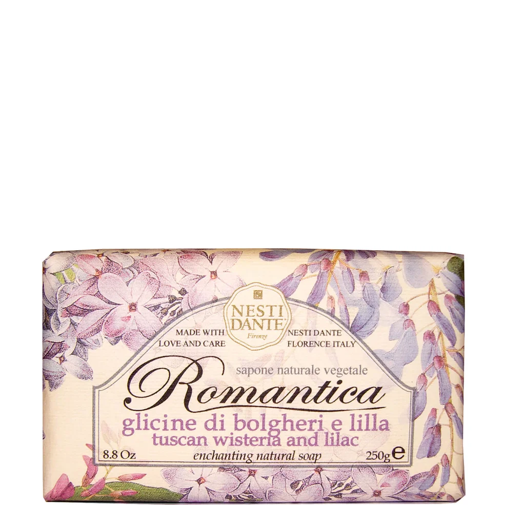 Nesti Dante Romantica Wisteria and Lilac Soap 250g Imagen 1