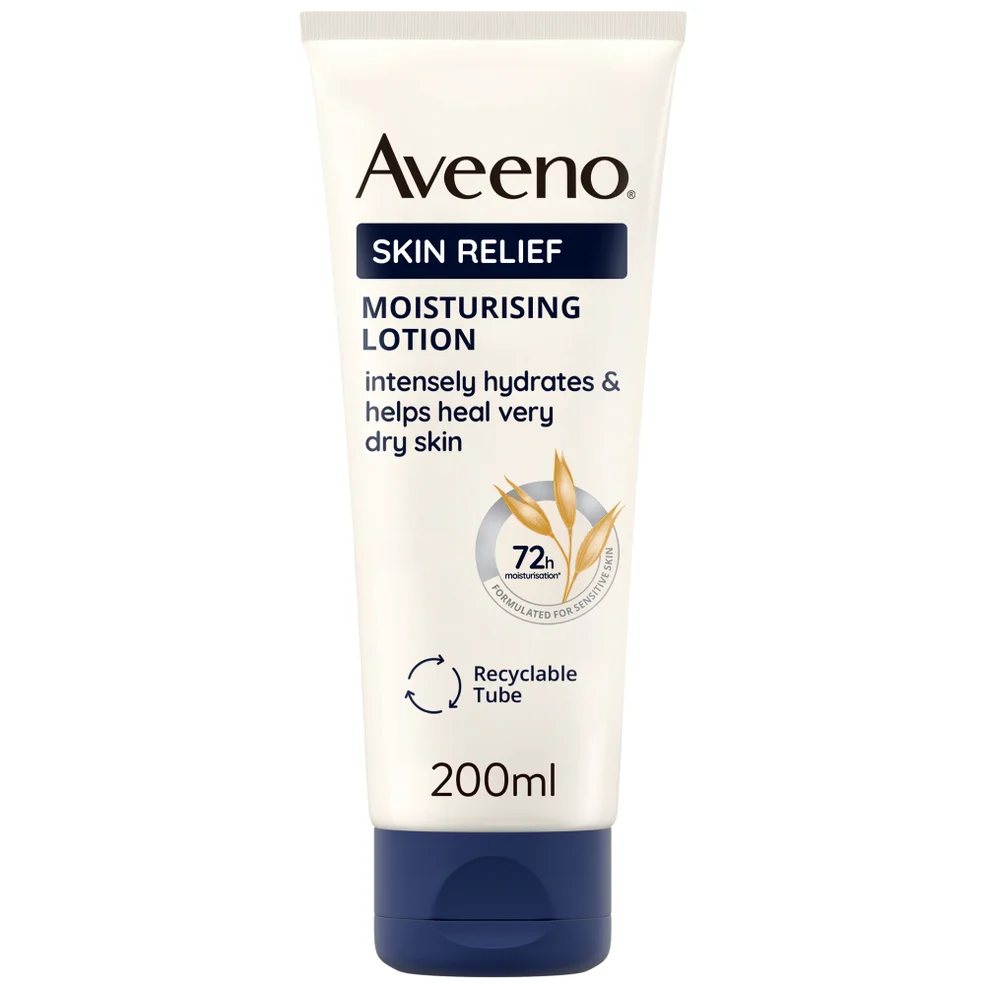 Loción corporal Skin Relief con manteca de karité de Aveeno 200 ml Imagen 1