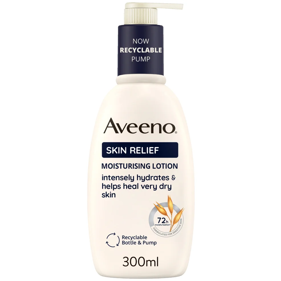 Loción corporal Skin Relief con manteca de karité de Aveeno 300 ml Imagen 1