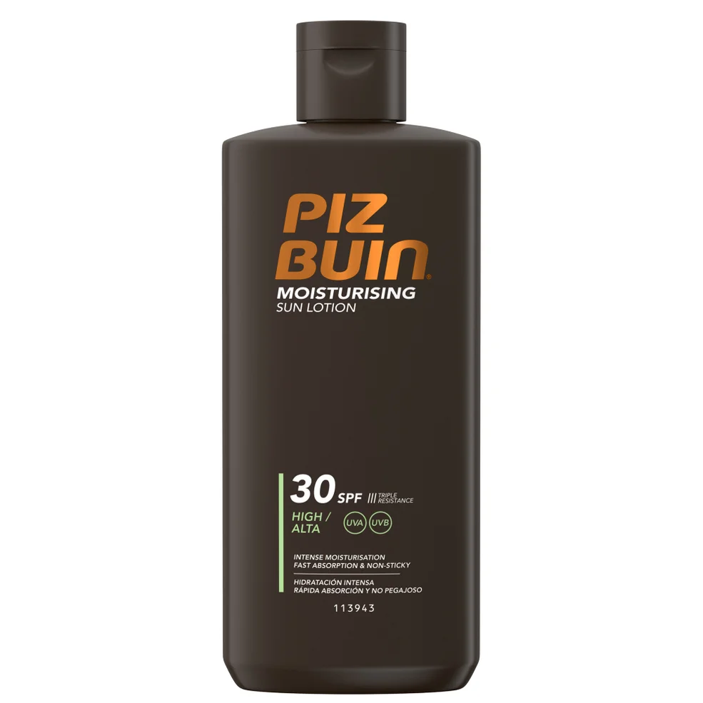 Loción solar hidratante de Piz Buin - FPS 30 alto 200 ml Imagen 1