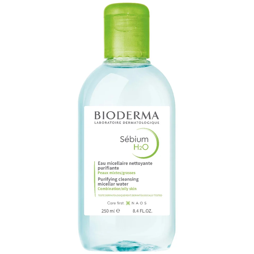 Bioderma Sebium H2O Agua micelar limpiadora purificante Desmaquillante Piel mixta a grasa Imagen 1