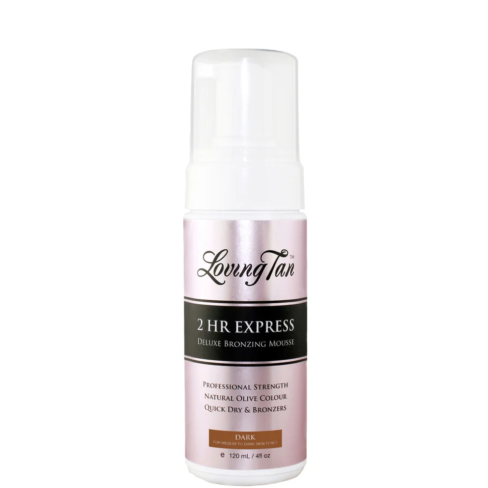 Loving Tan 2 HR Express Mousse 120ml - Dark Imagen 1