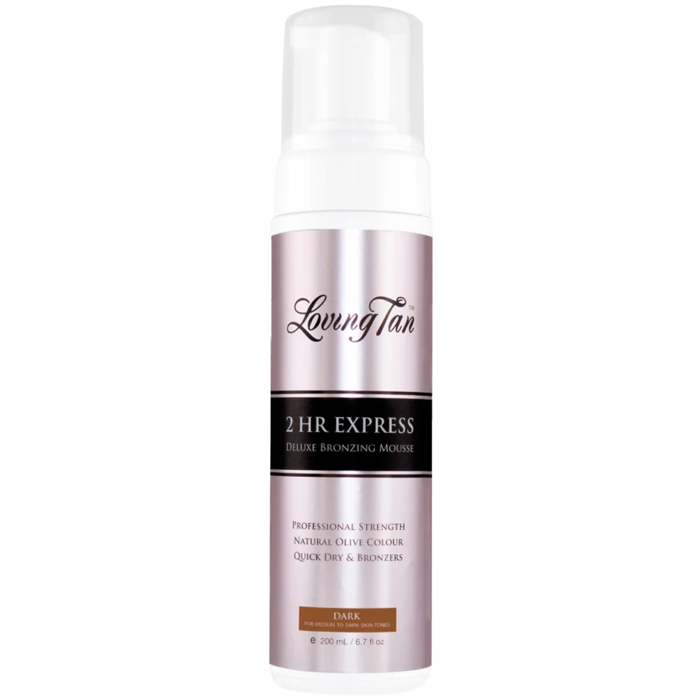 Loving Tan 2 HR Express Mousse 200ml - Dark Imagen 1