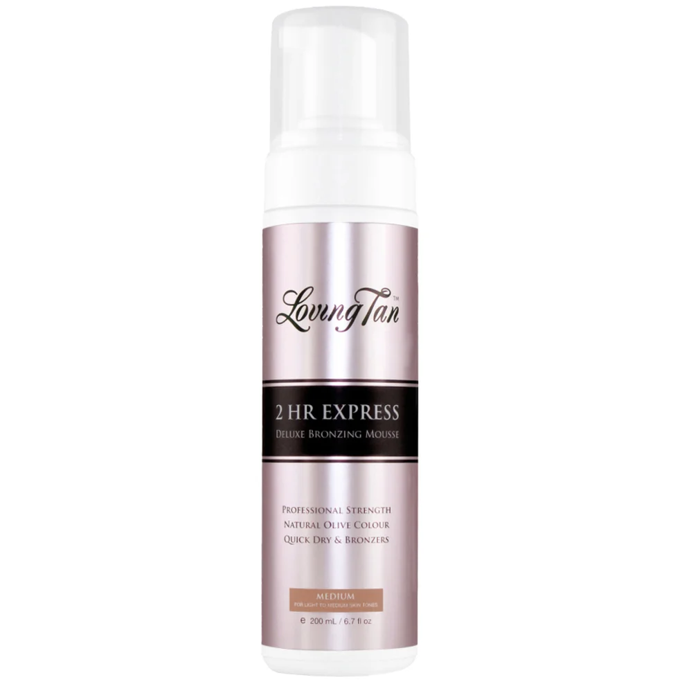 Loving Tan 2 HR Express Mousee 200ml - Medium Imagen 1