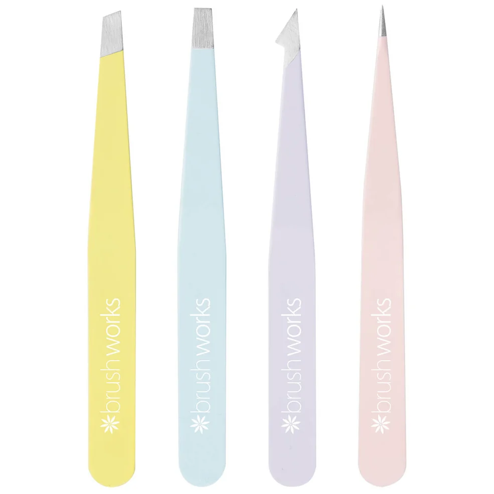 brushworks HD Combination Tweezer Set - Mixed Imagen 1
