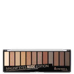 Paleta 12 Pan Eyeshadow de Rimmel - Nude Edition 14 g - undefined undefined