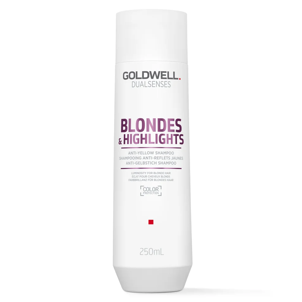 Champú Blonde and Highlights Anti-Yellow de Goldwell Dualsenses 250 ml Imagen 1