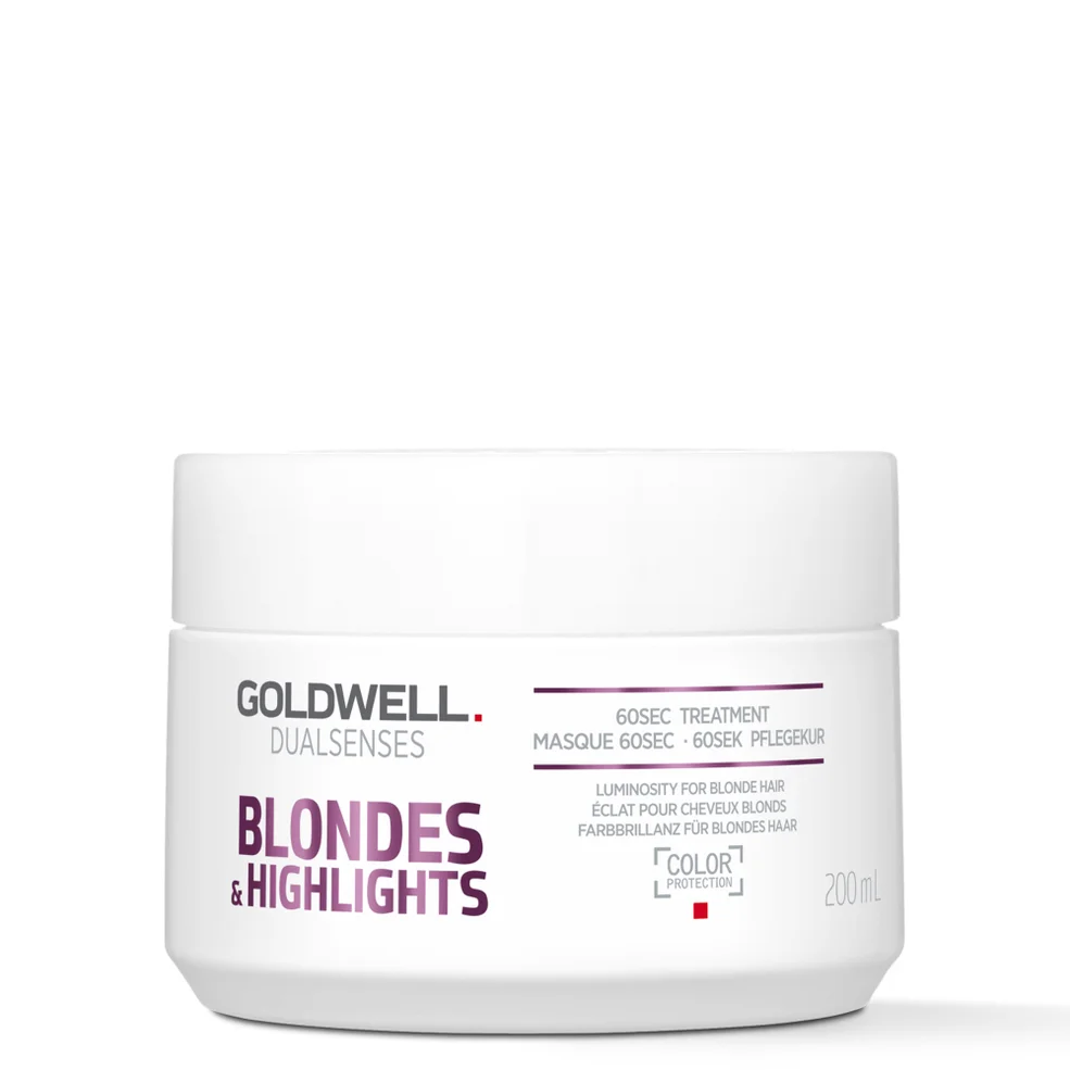 Goldwell Dualsenses Blonde and Highlights Anti-Yellow 60Sec Treatment 200ml Imagen 1