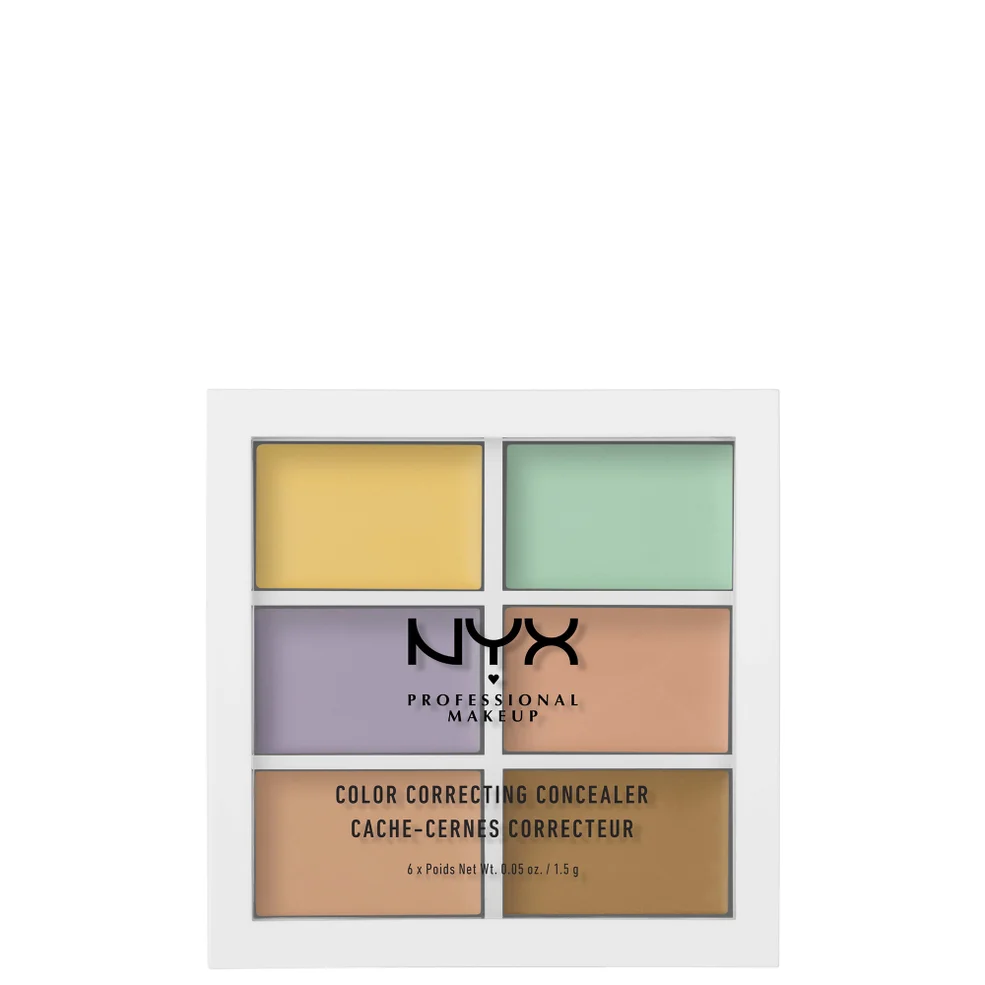 NYX Professional Makeup 3C Palette - Color Correcting Concealer Imagen 1