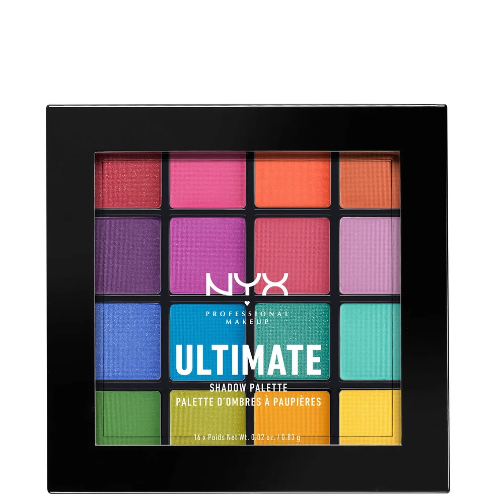 NYX Professional Makeup Ultimate Shadow Palette - Brights Imagen 1