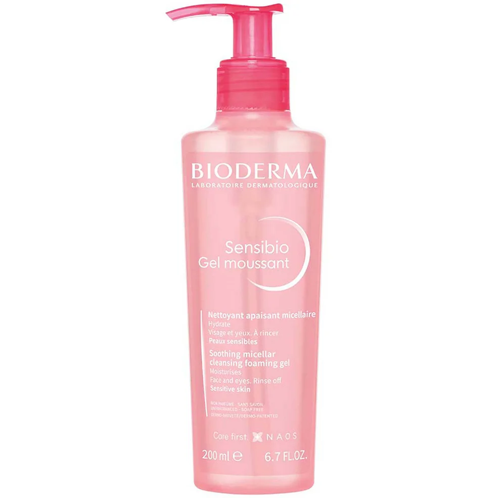 Bioderma Sensibio Gel moussant Gel espumoso limpiador micelar calmante Piel sensible Imagen 1
