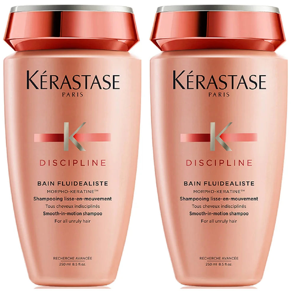 Dúo de Discipline Bain Fluidealiste de Kérastase (2 x 250 ml) Imagen 1