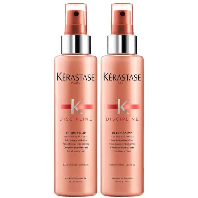 Dúo de esprays Discipline Fluidissime de Kérastase (2 x 150 ml)