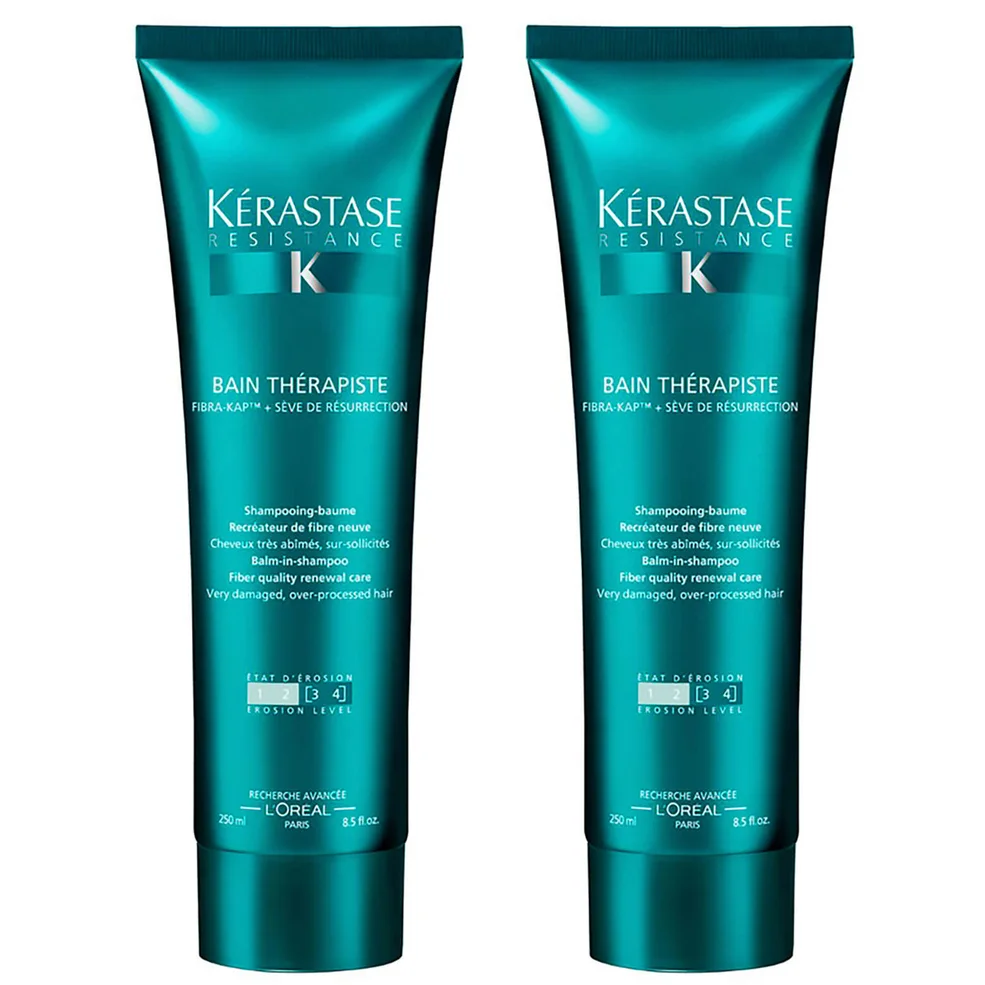 Dúo de Resistance Therapiste Bain de Kérastase (2 x 250 ml) Imagen 1