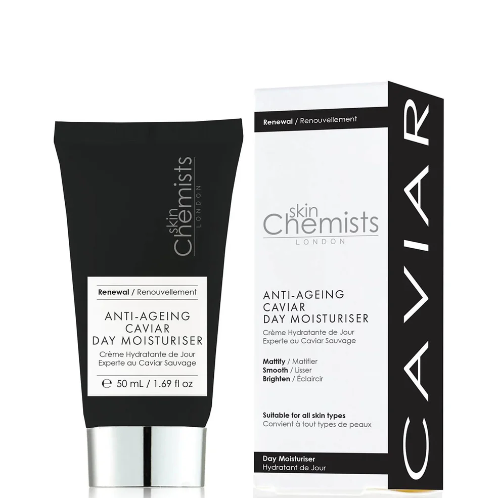 Crema hidratante antienvejecimiento de día Caviar de skinChemists London 50 ml Imagen 1