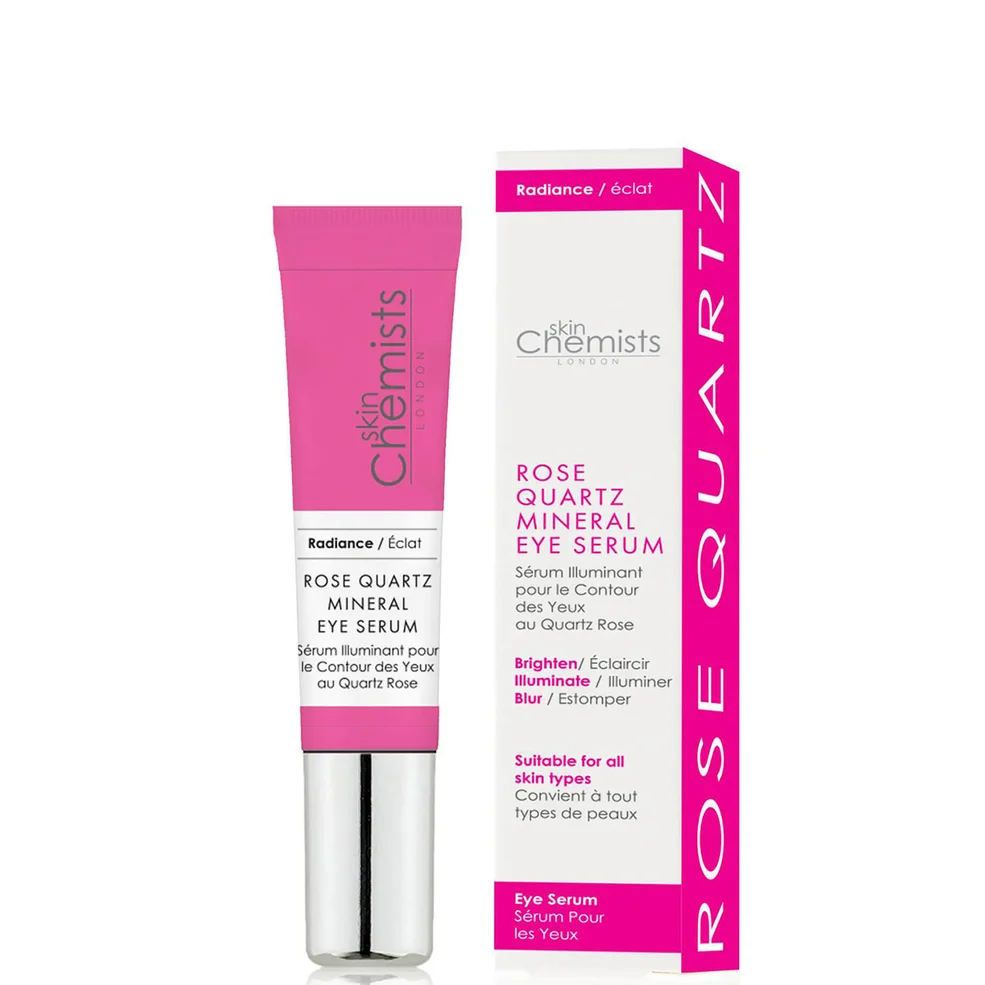 Sérum de ojos mineral con cuarzo rosa de skinChemists London 15 ml Imagen 1