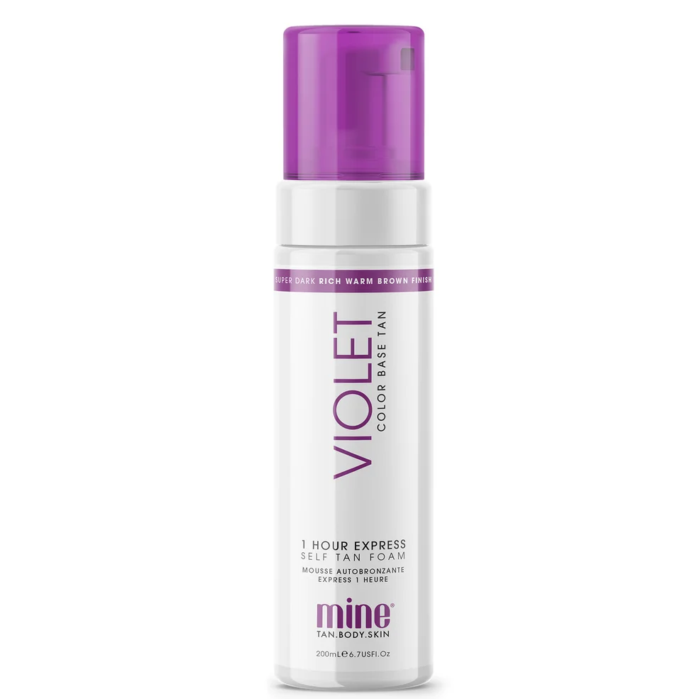 Espuma Violet de MineTan (Color base) 200 ml Imagen 1