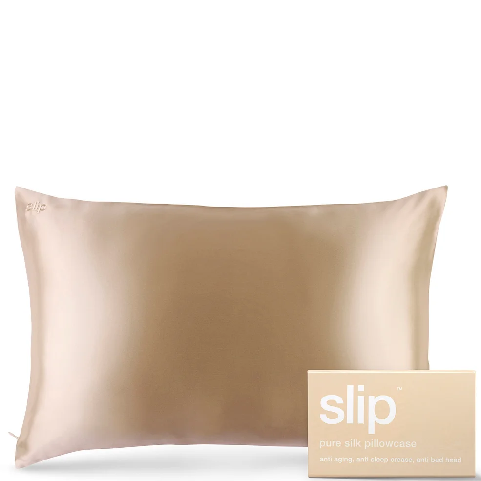 Slip Silk Pillowcase - Queen - Caramel Imagen 1