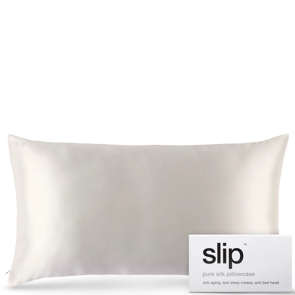 Slip Silk Pillowcase King - White Imagen 1