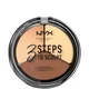 Paleta de contouring 3 Steps to Sculpt Face Sculpting Palette NYX Professional Makeup - Light
